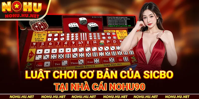 Luật Chơi Cơ Bản Của Sicbo Tại Nhà Cái Nohu90